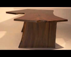 Black Walnut Live Edge Slab Creations/Tables